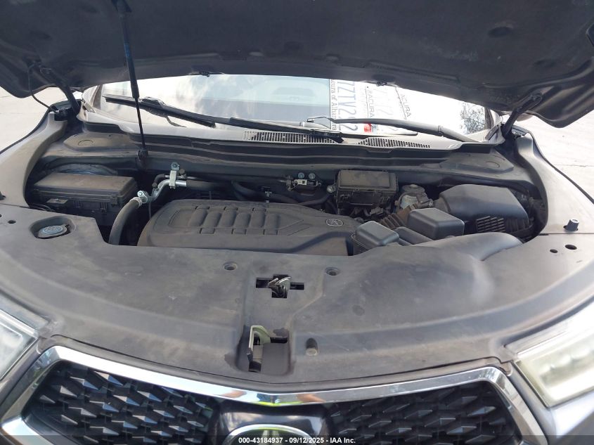 2017 Acura Mdx VIN: 5J8YD3H37HL001102 Lot: 43184937