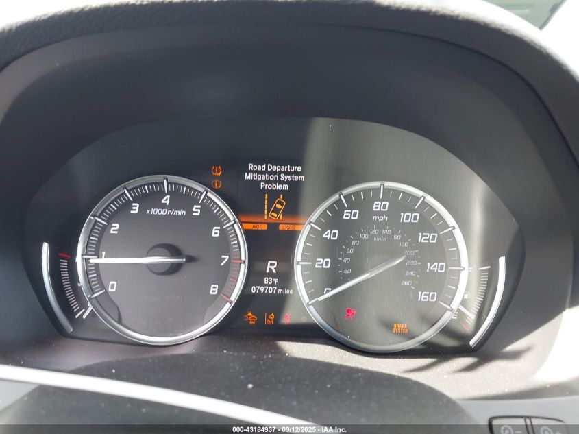 2017 Acura Mdx VIN: 5J8YD3H37HL001102 Lot: 43184937