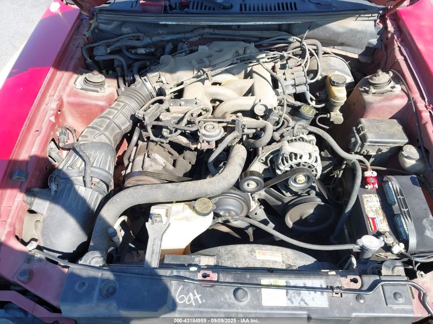 2003 Ford Mustang VIN: 1FAFP40483F387968 Lot: 43184959