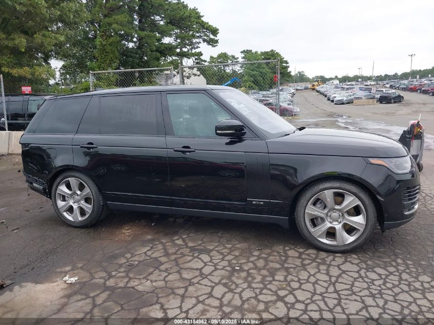 2019 Land Rover Range Rover 5.0L V8 Supercharged VIN: SALGS5RE3KA552411 Lot: 43184962