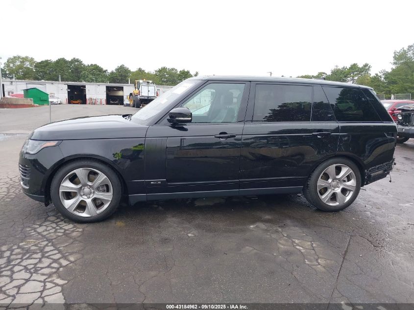 2019 Land Rover Range Rover 5.0L V8 Supercharged VIN: SALGS5RE3KA552411 Lot: 43184962