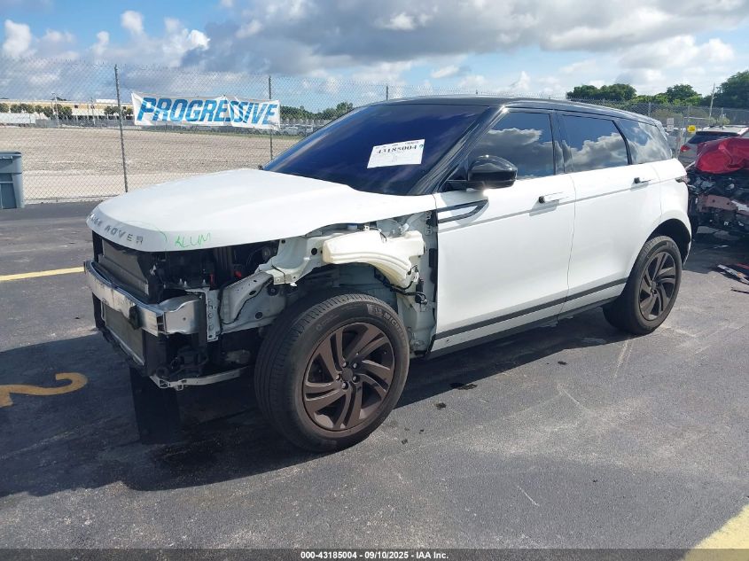 2020 Land Rover Range Rover Evoque S VIN: SALZJ2FX7LH115682 Lot: 43185004