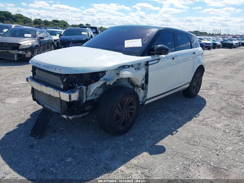 Vin: salzj2fx7lh115682, lot: 43679420, land rover range rover evoque s 20202