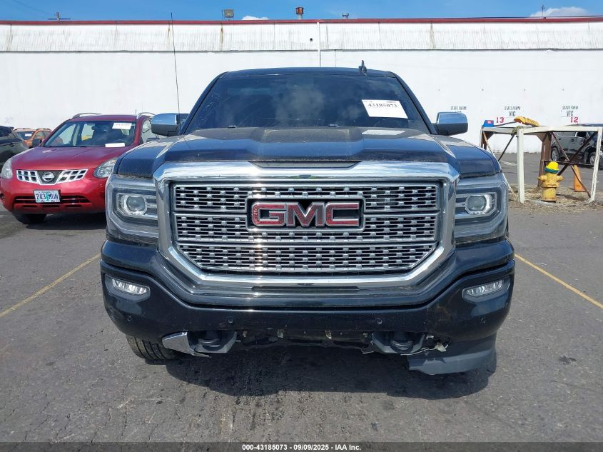 2017 GMC Sierra 1500 Denali VIN: 3GTU2PEC3HG302560 Lot: 43185073