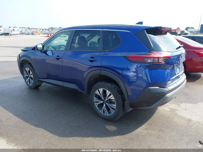 2022 Nissan Rogue Sv Intelligent Awd blue other gasoline 5N1BT3BB2NC689783 photo #4