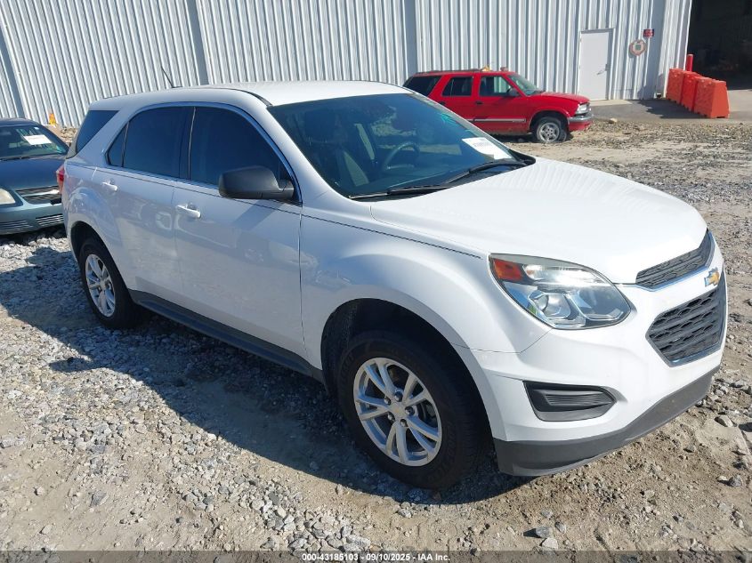 2017 CHEVROLET EQUINOX LS - 2GNFLEEK3H6185311