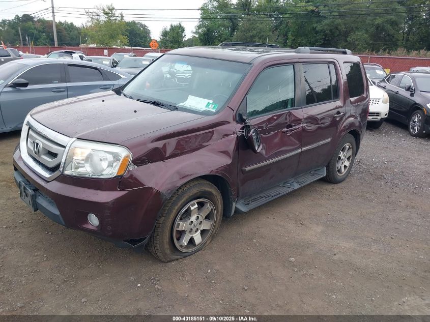 2009 Honda Pilot Touring VIN: 5FNYF48969B019405 Lot: 43185151