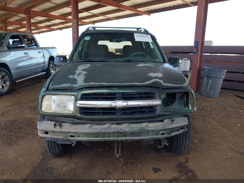 2001 Chevrolet Tracker Hard Top Base VIN: 2CNBE13C916922082 Lot: 43185154