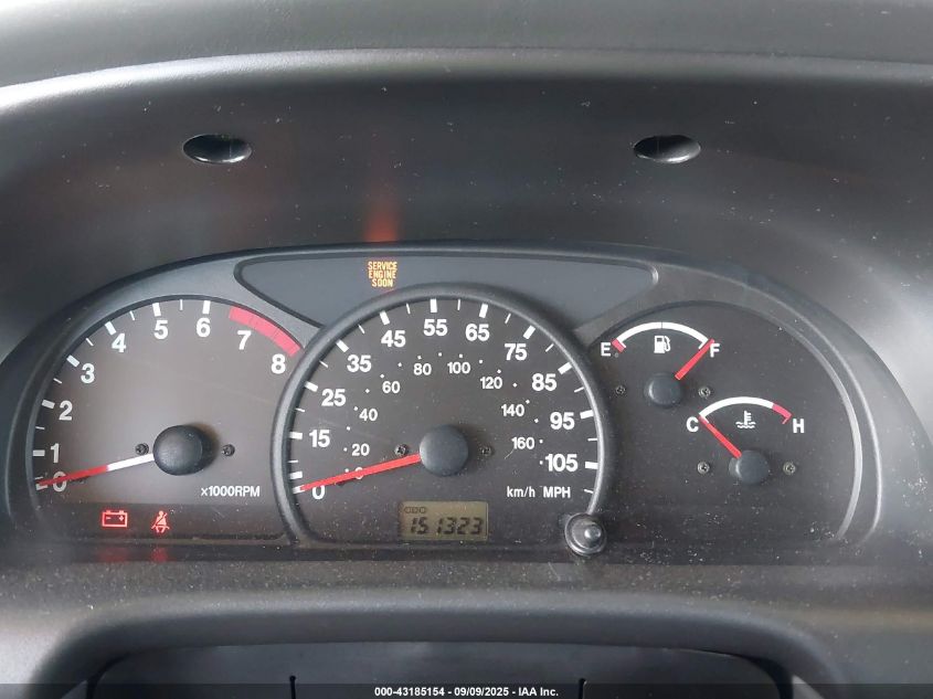 2001 Chevrolet Tracker Hard Top Base VIN: 2CNBE13C916922082 Lot: 43185154