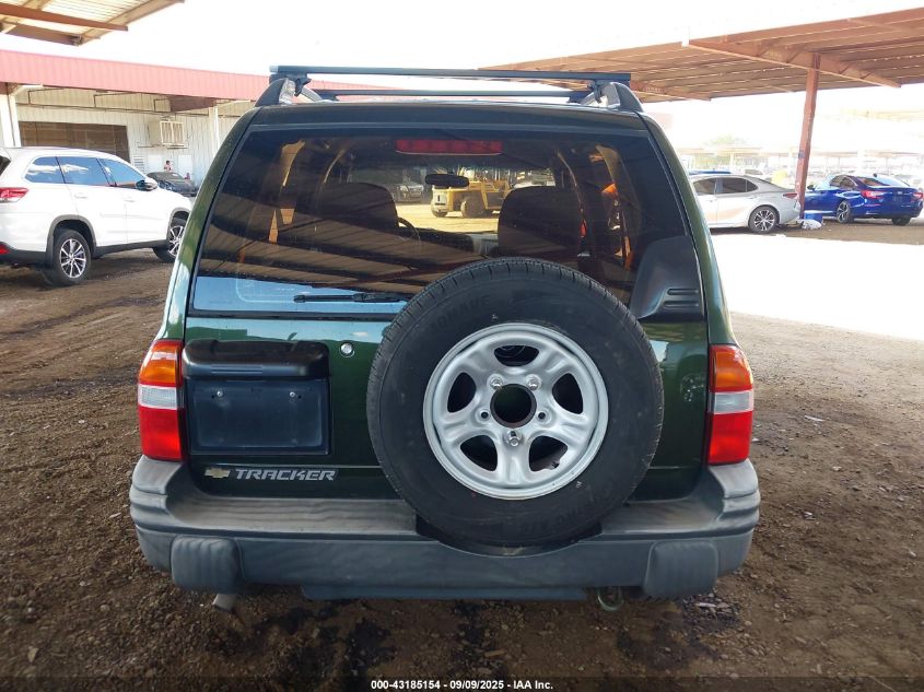 2001 Chevrolet Tracker Hard Top Base VIN: 2CNBE13C916922082 Lot: 43185154