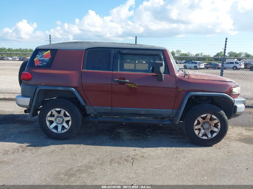 2008 Toyota Fj Cruiser VIN: JTEBU11FX80105075 Lot: 43185166