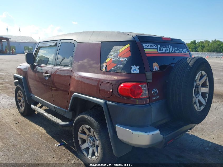 2008 Toyota Fj Cruiser VIN: JTEBU11FX80105075 Lot: 43185166