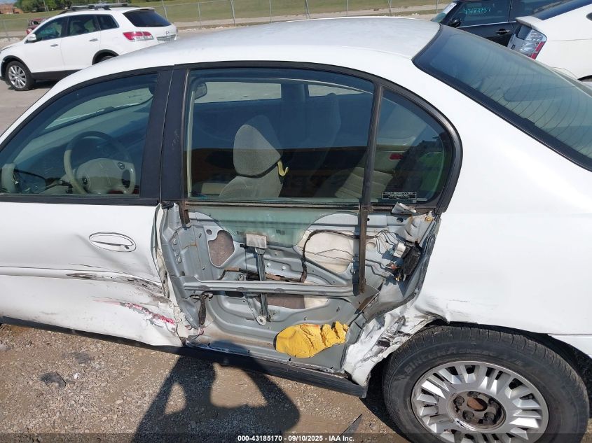 2001 Chevrolet Malibu VIN: 1G1ND52JX1M611962 Lot: 43185170