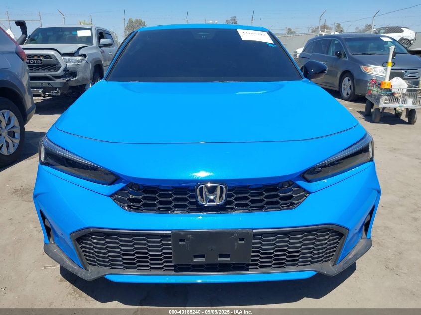 2025 Honda Civic Hybrid Sport Touring VIN: 19XFL4H97SE004326 Lot: 43185240