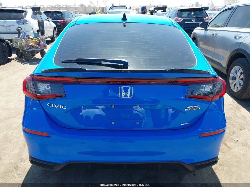 2025 Honda Civic Hybrid Sport Touring VIN: 19XFL4H97SE004326 Lot: 43185240