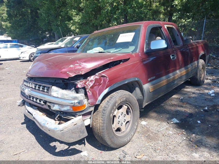 1999 Chevrolet Silverado 1500 Ls VIN: 2GCEC19T2X1153428 Lot: 43185258
