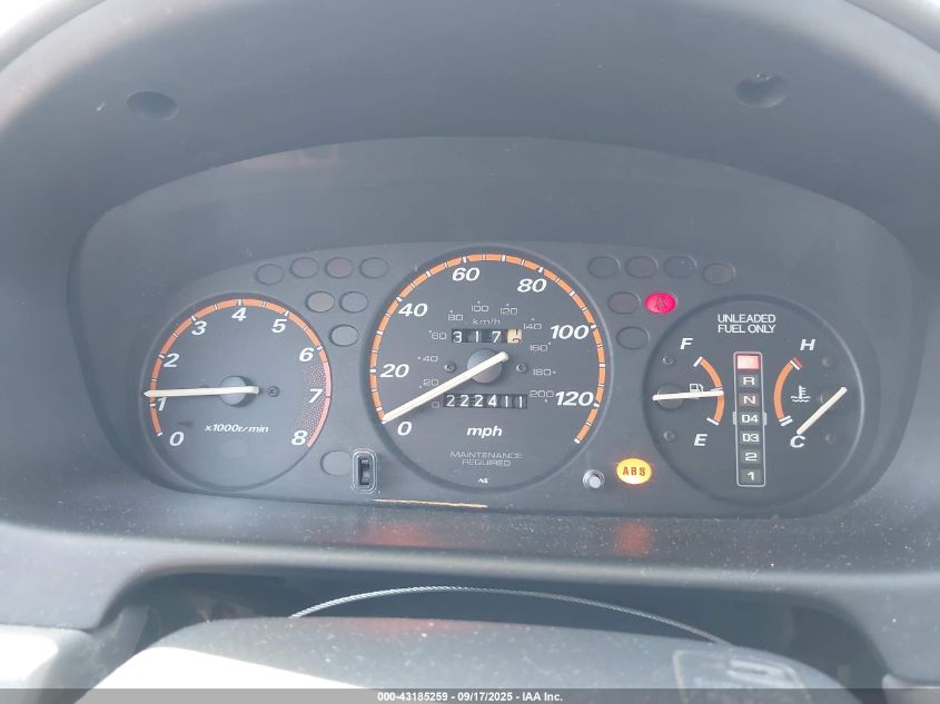 1997 Honda Cr-V VIN: JHLRD185XVC066596 Lot: 43185259