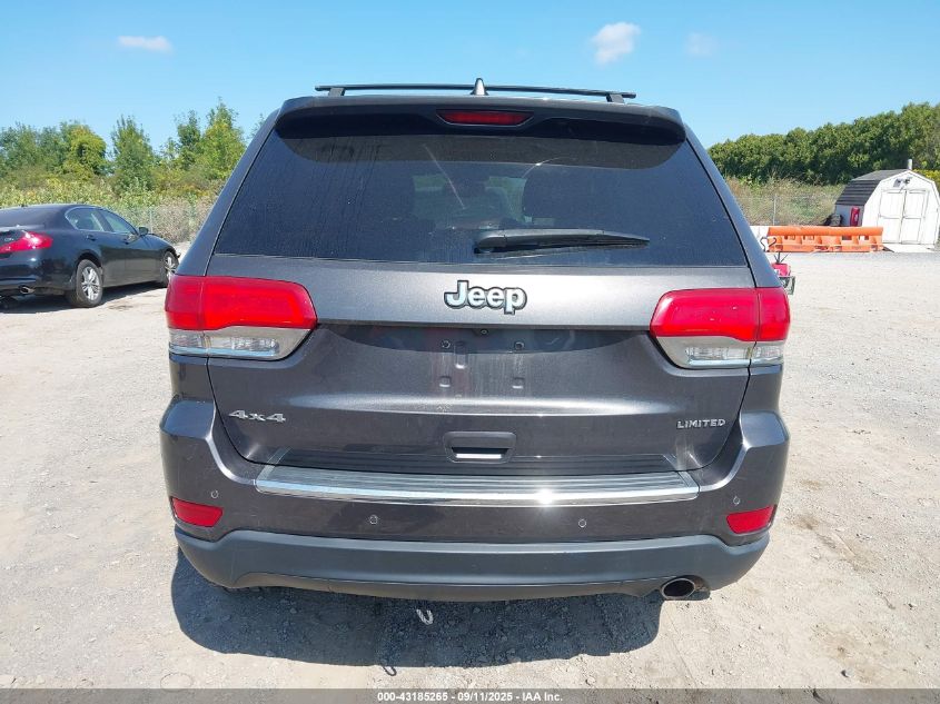2016 Jeep Grand Cherokee Limited VIN: 1C4RJFBG7GC433793 Lot: 43185265