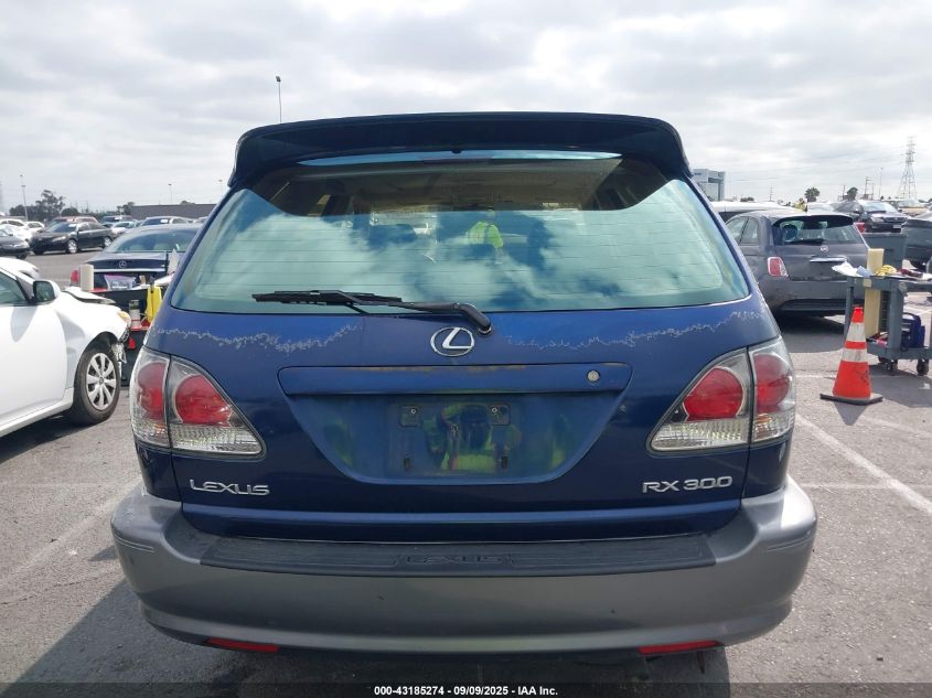 2002 Lexus Rx 300 VIN: JTJGF10U820148905 Lot: 43185274