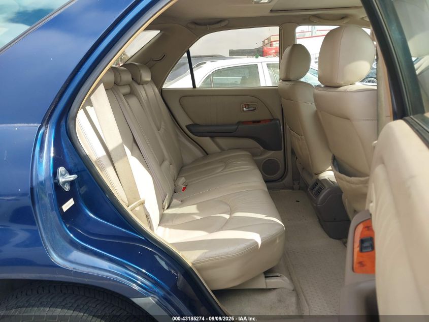 2002 Lexus Rx 300 VIN: JTJGF10U820148905 Lot: 43185274