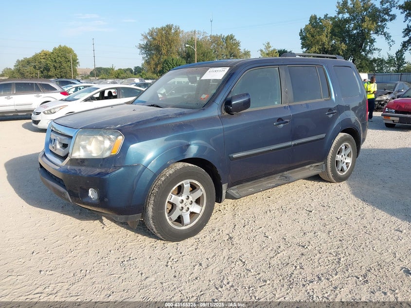 5FNYF48989B040224 2009 HONDA PILOT photo no. 2
