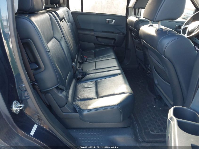 2009 Honda Pilot Touring VIN: 5FNYF48989B040224 Lot: 43185325