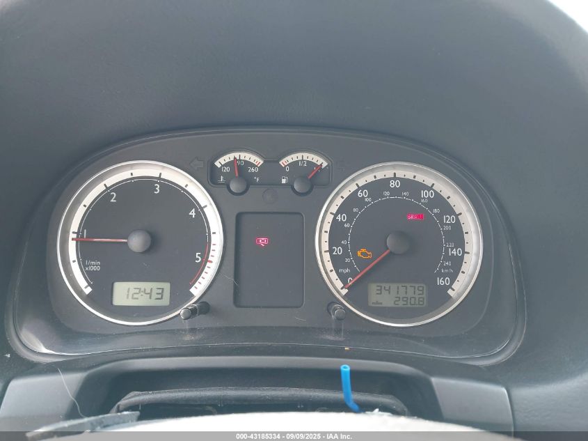 2004 Volkswagen Jetta VIN: WDWSR61J04W153327 Lot: 43185334