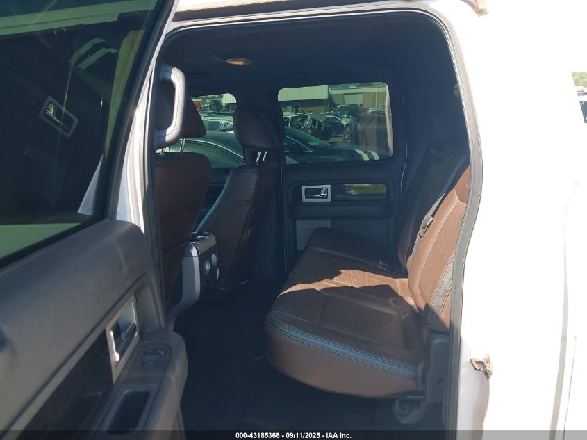 2011 Ford F150 Platinum VIN: 1FTFW1E64BFC12976 Lot: 43185366