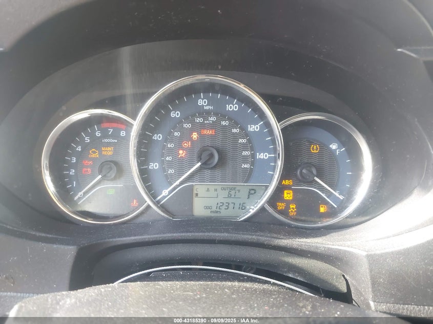 2016 Toyota Corolla Le VIN: 2T1BURHE0GC564197 Lot: 43185390