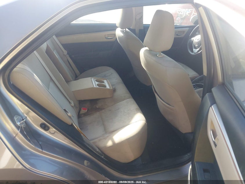 2016 Toyota Corolla Le VIN: 2T1BURHE0GC564197 Lot: 43185390