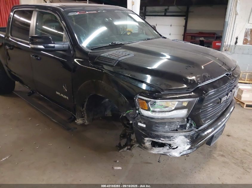 2021 Ram 1500 Big Horn 4X4 5'7 Box VIN: 1C6SRFFTXMN582613 Lot: 43185393