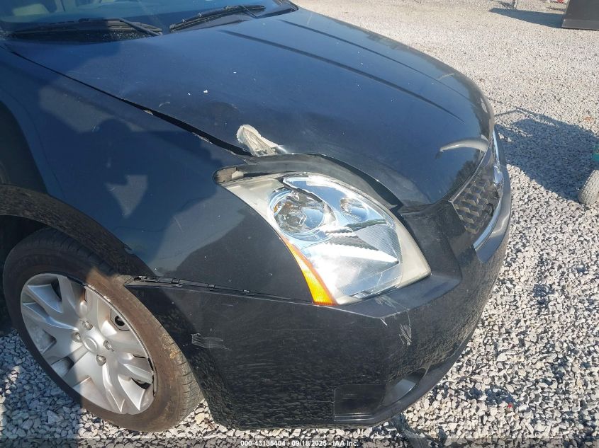 2008 Nissan Sentra 2.0S VIN: 3N1AB61E48L749994 Lot: 43185404