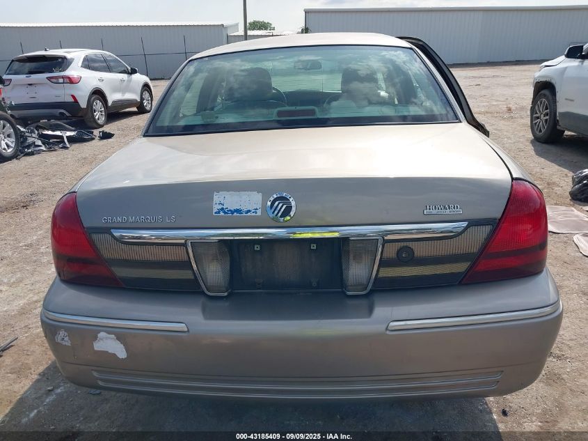2006 Mercury Grand Marquis Ls VIN: 2MEFM75W56X638516 Lot: 43185409