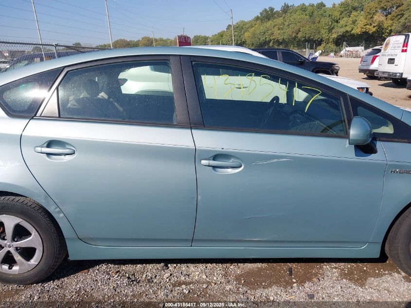 2013 Toyota Prius Three VIN: JTDKN3DUXD5585140 Lot: 43185417