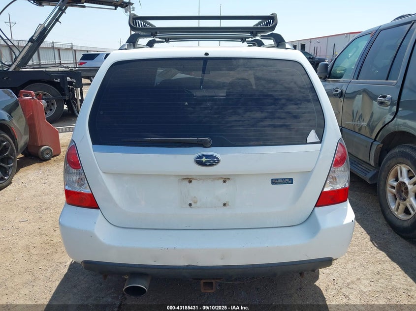 2007 Subaru Forester 2.5X VIN: JF1SG63667G702452 Lot: 43185431