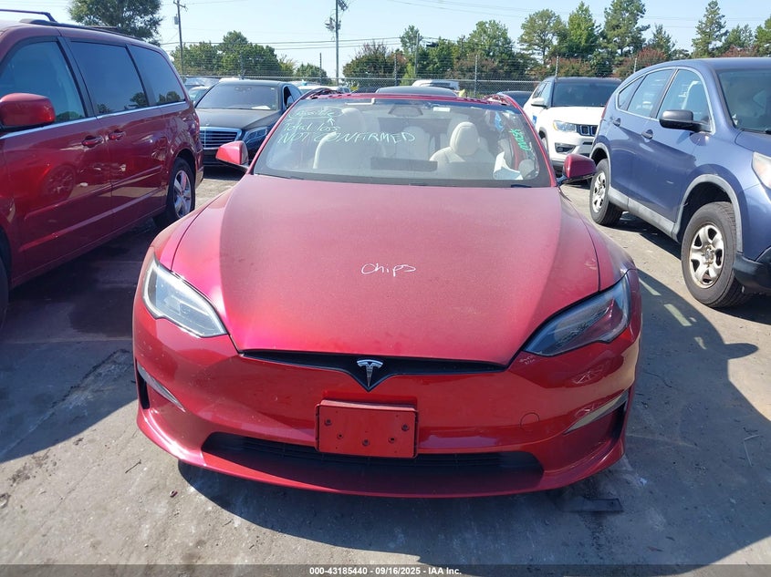 2023 Tesla Model S Dual Motor All-Wheel Drive/Standard Range VIN: 5YJSA1E51PF517805 Lot: 43185440