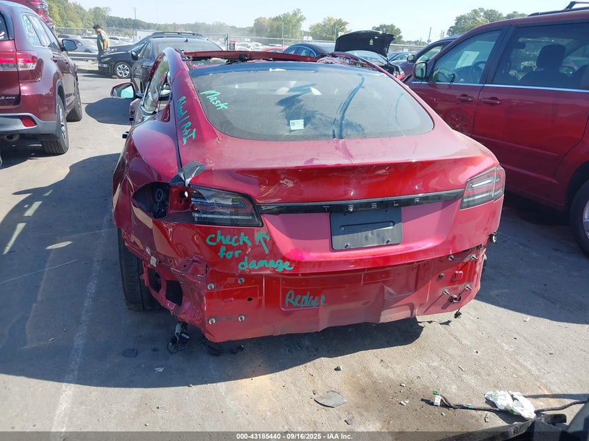 2023 Tesla Model S Dual Motor All-Wheel Drive/Standard Range VIN: 5YJSA1E51PF517805 Lot: 43185440