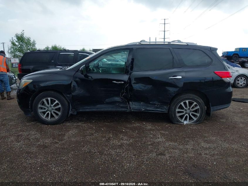 2013 Nissan Pathfinder Sv VIN: 5N1AR2MN9DC629459 Lot: 43185477