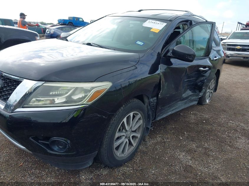 2013 Nissan Pathfinder Sv VIN: 5N1AR2MN9DC629459 Lot: 43185477