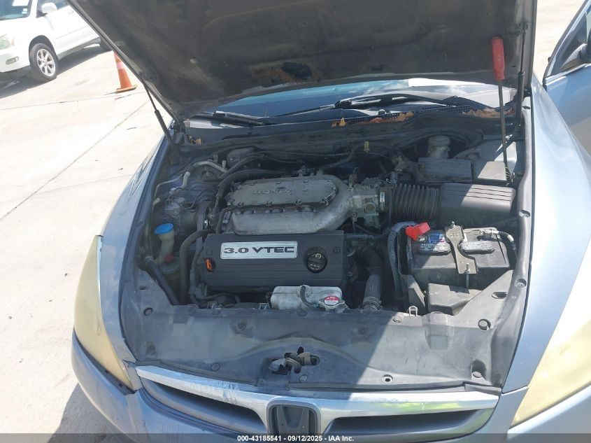 2007 Honda Accord 3.0 Se VIN: 1HGCM66487A040475 Lot: 43185541