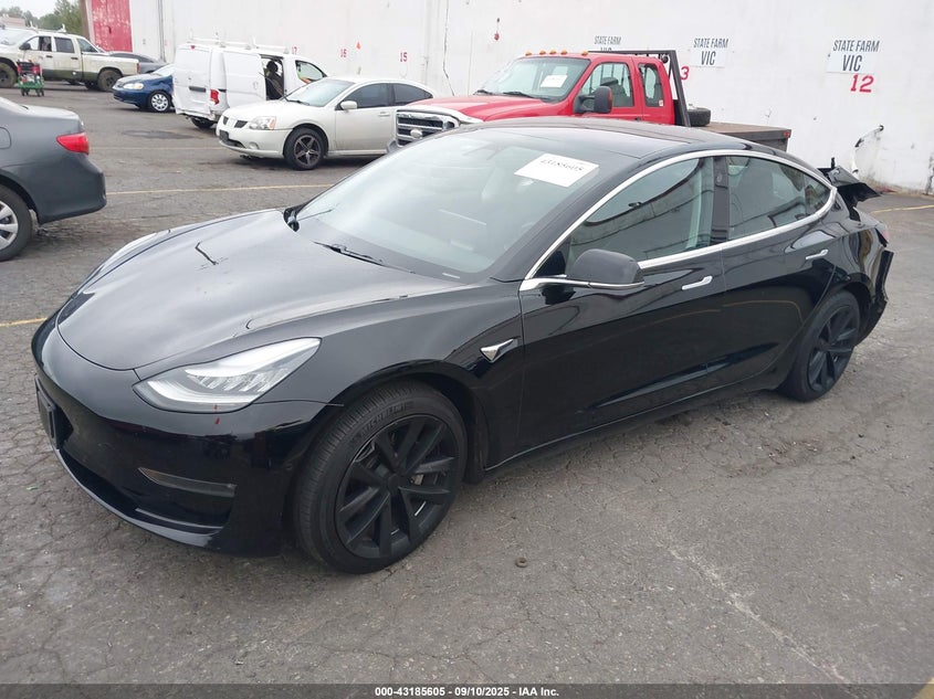 2018 Tesla Model 3 Long Range/Performance black sedan electric 5YJ3E1EBXJF113097 photo #3