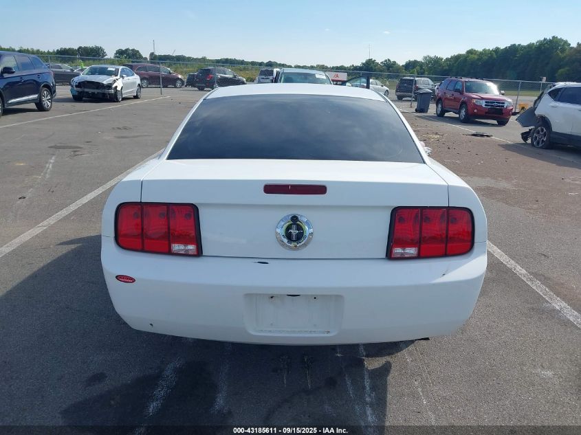 2007 Ford Mustang V6 Deluxe/V6 Premium VIN: 1ZVFT80N675279184 Lot: 43185611