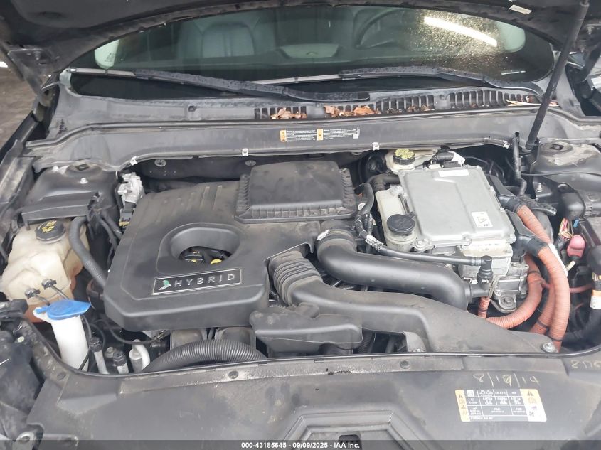 2015 Lincoln Mkz Hybrid VIN: 3LN6L2LU4FR600472 Lot: 43185645