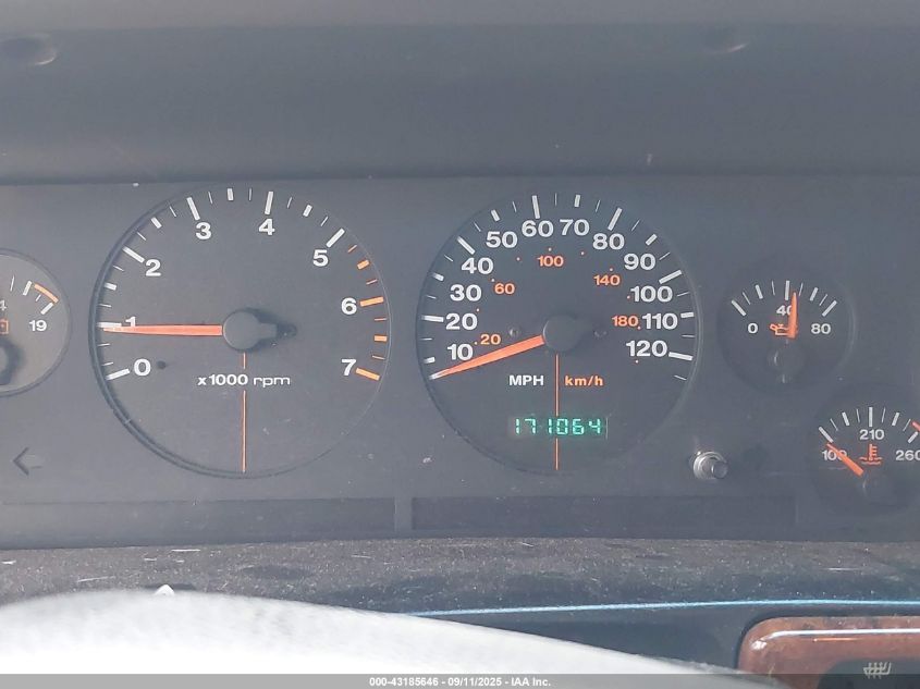 1996 Jeep Grand Cherokee Limited VIN: 1J4GZ78Y7TC326060 Lot: 43185646