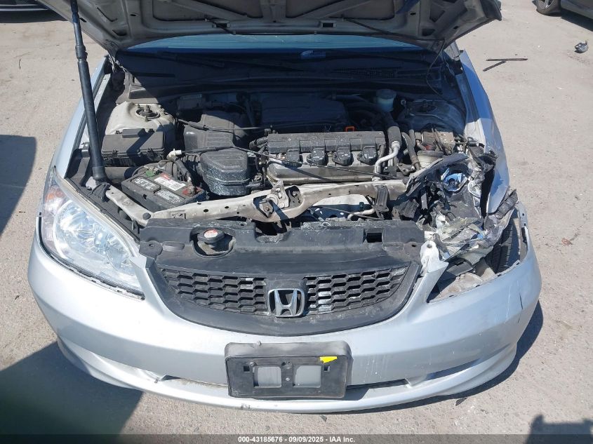 2004 Honda Civic Ex VIN: 1HGEM229X4L012213 Lot: 43185676