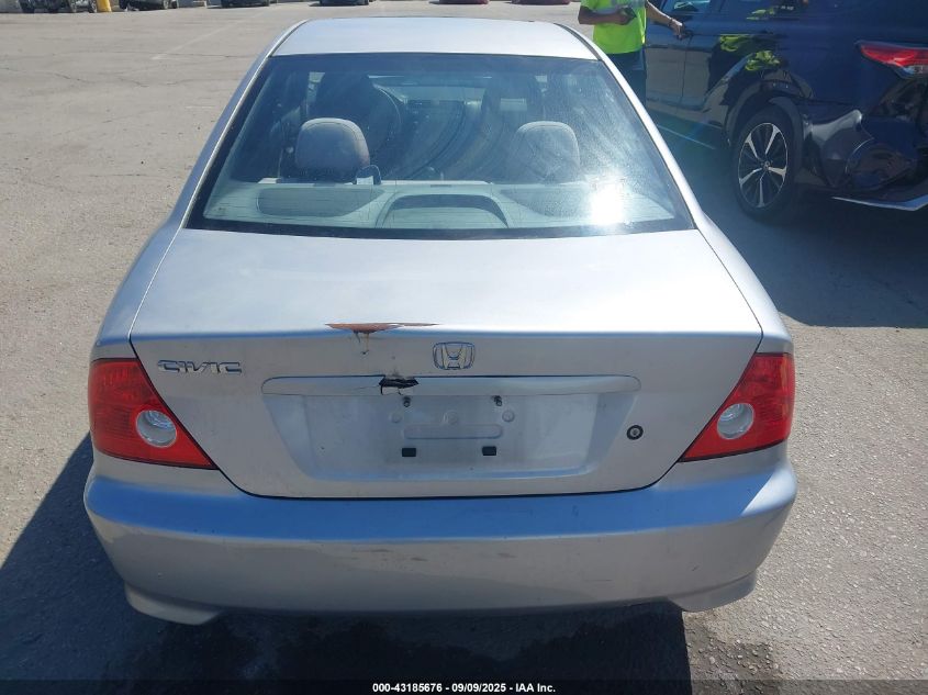 2004 Honda Civic Ex VIN: 1HGEM229X4L012213 Lot: 43185676