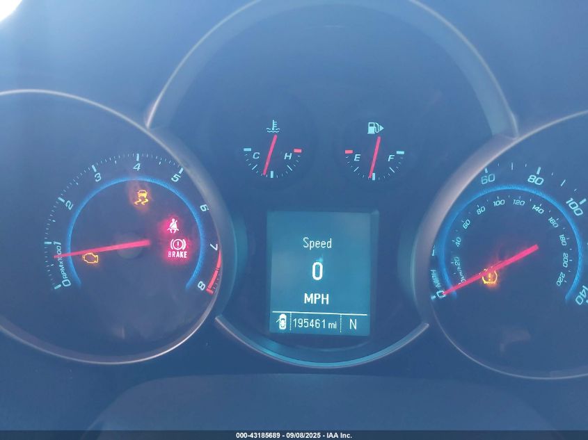 2012 Chevrolet Cruze Eco VIN: 1G1PK5SC1C7304049 Lot: 43185689