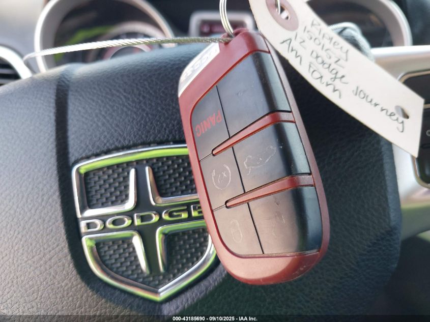 2012 Dodge Journey Sxt VIN: 3C4PDCBG3CT223851 Lot: 43185690