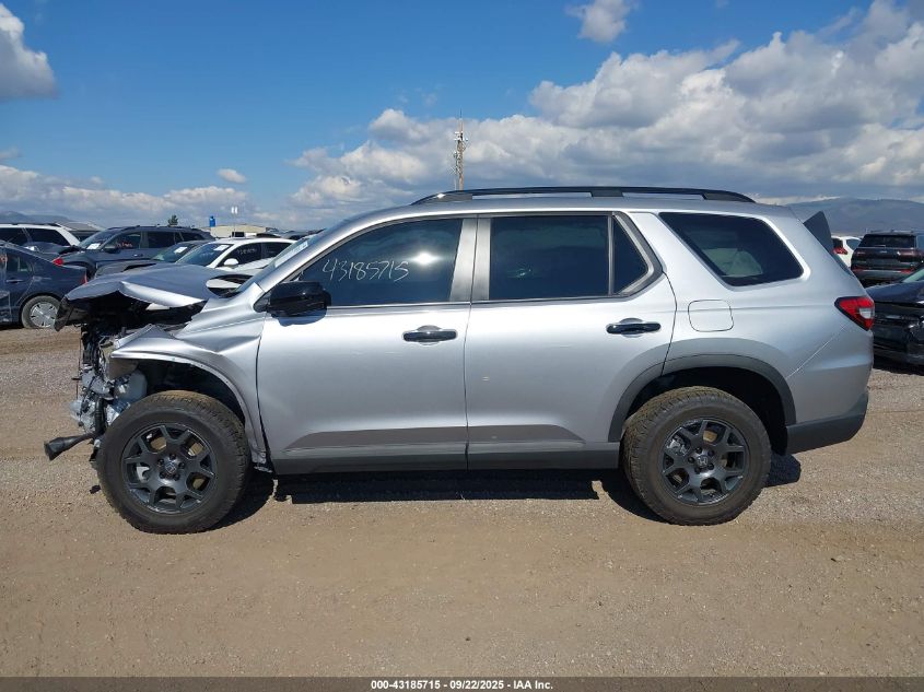 2025 Honda Pilot Trailsport VIN: 5FNYG1H65SB098721 Lot: 43185715
