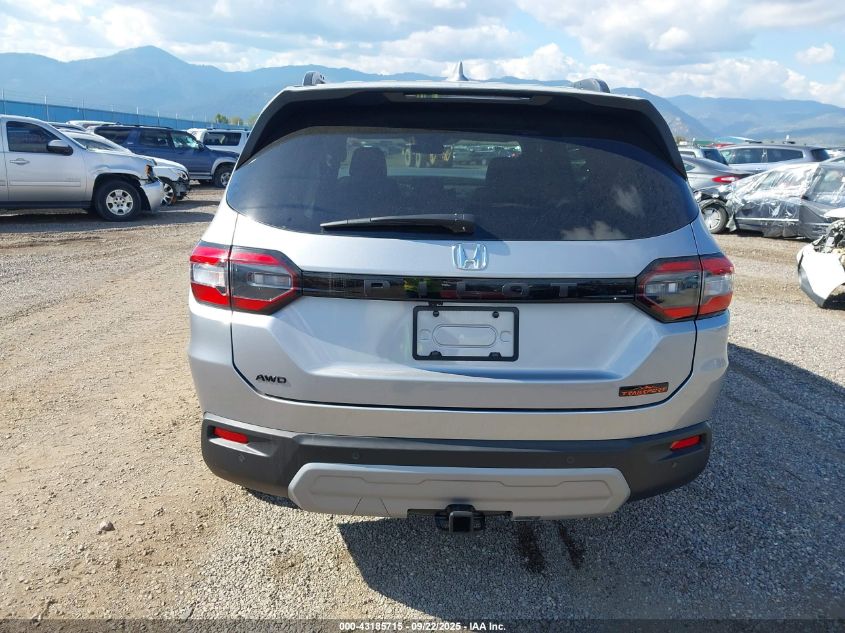 2025 Honda Pilot Trailsport VIN: 5FNYG1H65SB098721 Lot: 43185715